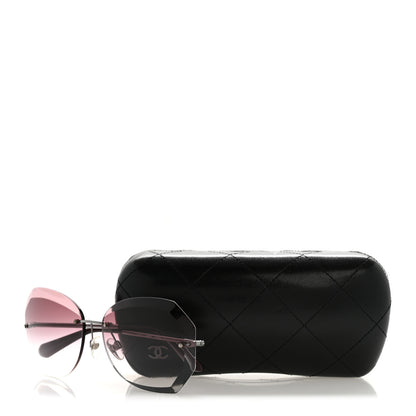 Chanel Metal Spring Round Sunglasses 4220 Pink 9 of 9