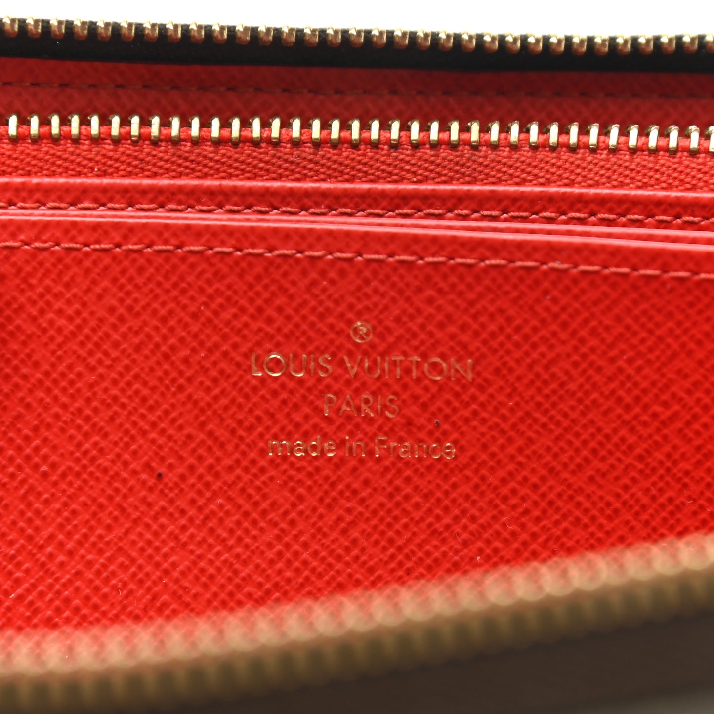 Monogram My LV Heritage Zippy Organizer Wallet Rouge Black