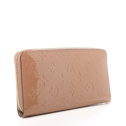 Louis Vuitton Vernis Zippy Wallet Rose Velours 3 of 7