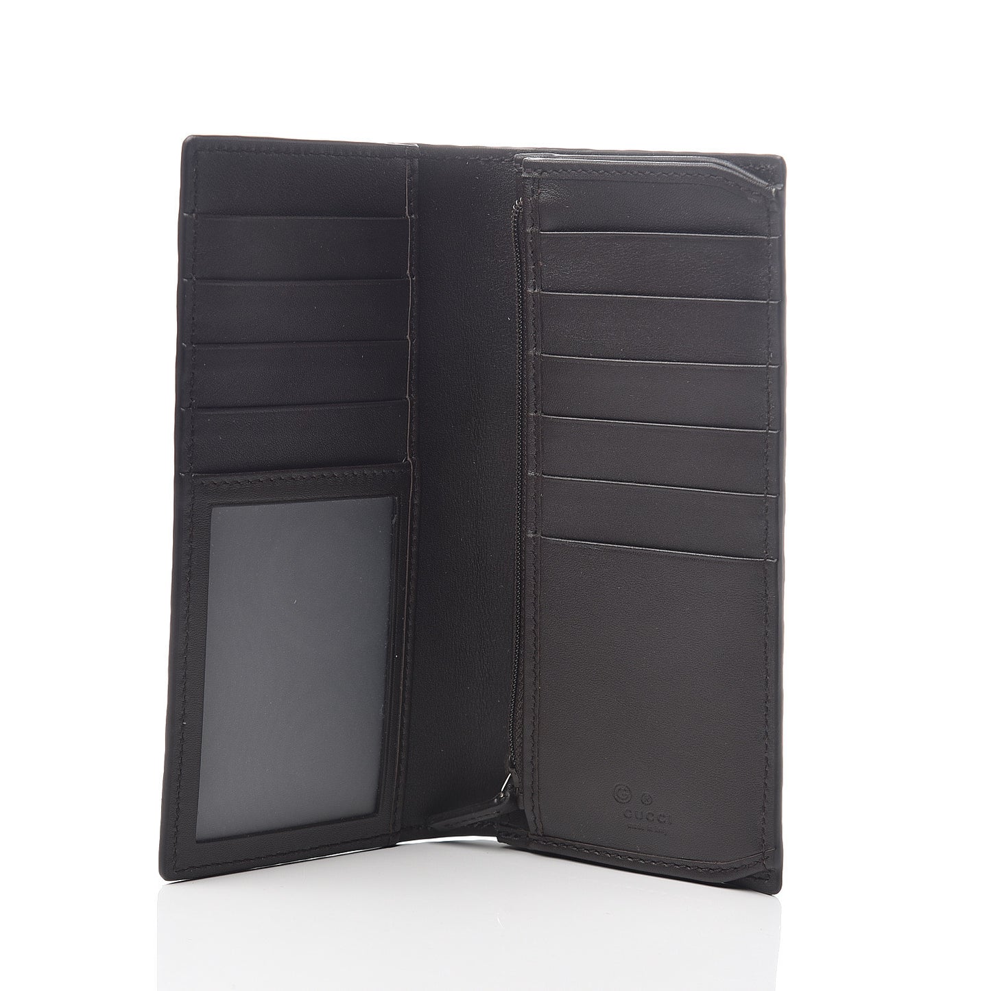 Microguccissima Bi-Fold Organizer Wallet Testa di Moro