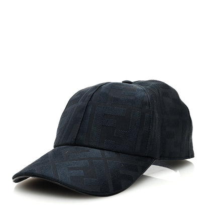Fendi Canvas FF Baseball Hat Navy 1 of 8