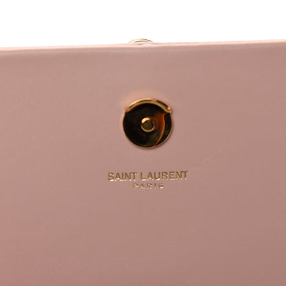 Saint Laurent Smooth Calfskin Medium Classic Monogram Kate Tassel Satchel Pink 9 of 10