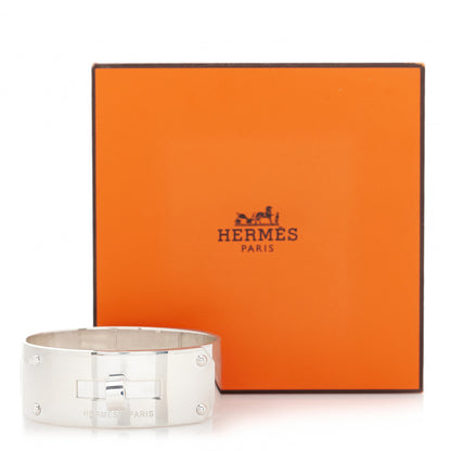 Hermes Sterling Silver Kelly MM Bracelet ST 4 of 4