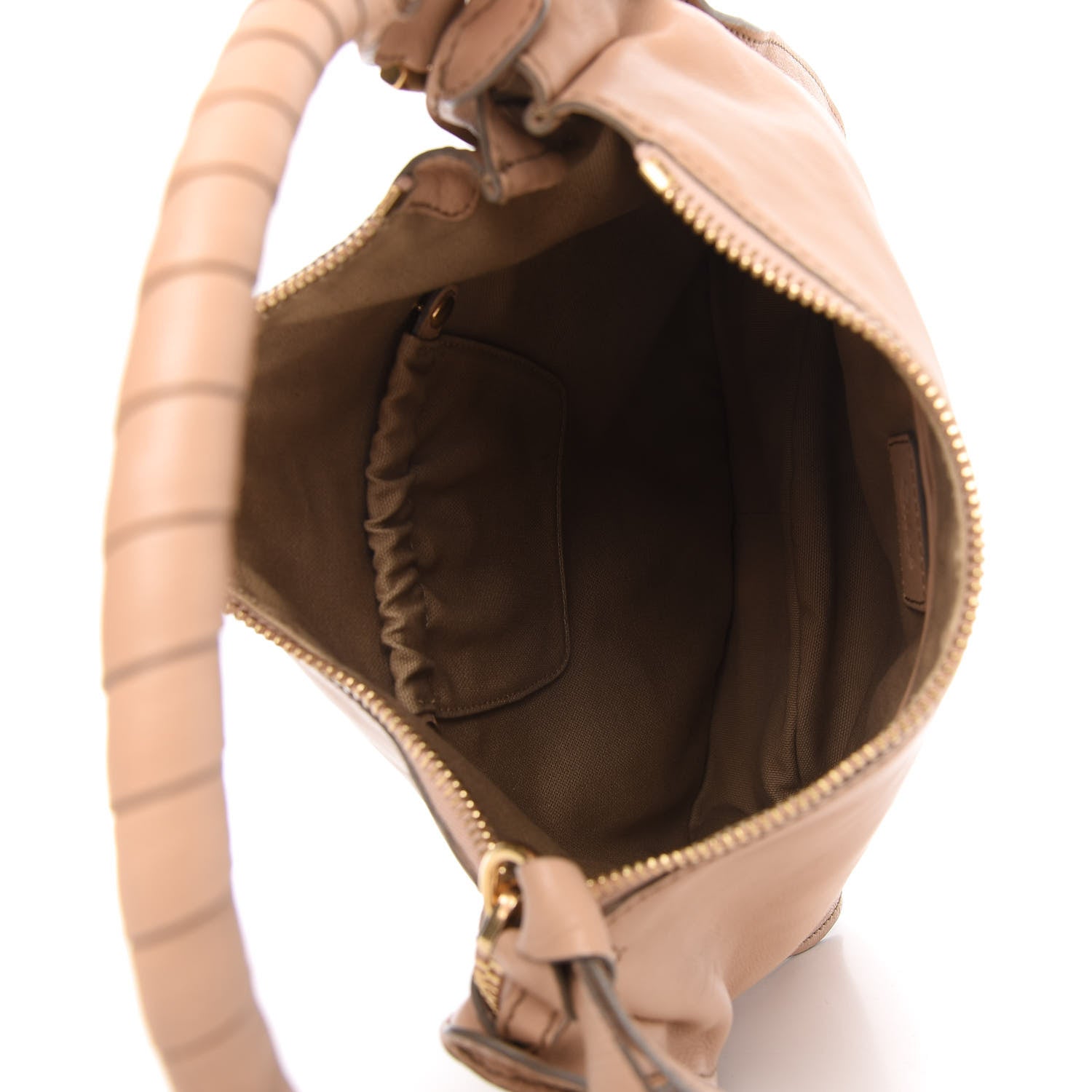 Chloe Calfskin Medium Marcie Nude Hobo Blondie Beige 5 of 10