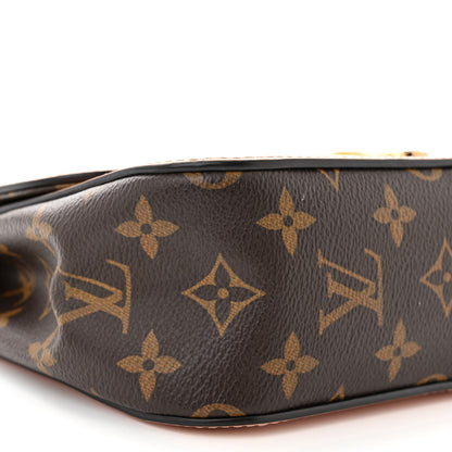 Louis Vuitton Patent Calfskin Monogram Cherrywood BB Rose Ballerine 9 of 17