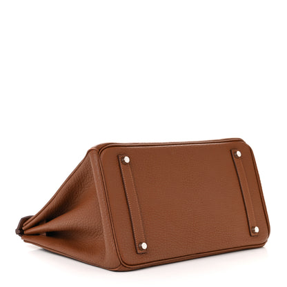 Hermes Fjord Birkin 35 Marron D'Inde 4 of 11
