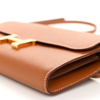 Hermes Epsom Constance Long Wallet To Go Gold 9 of 9