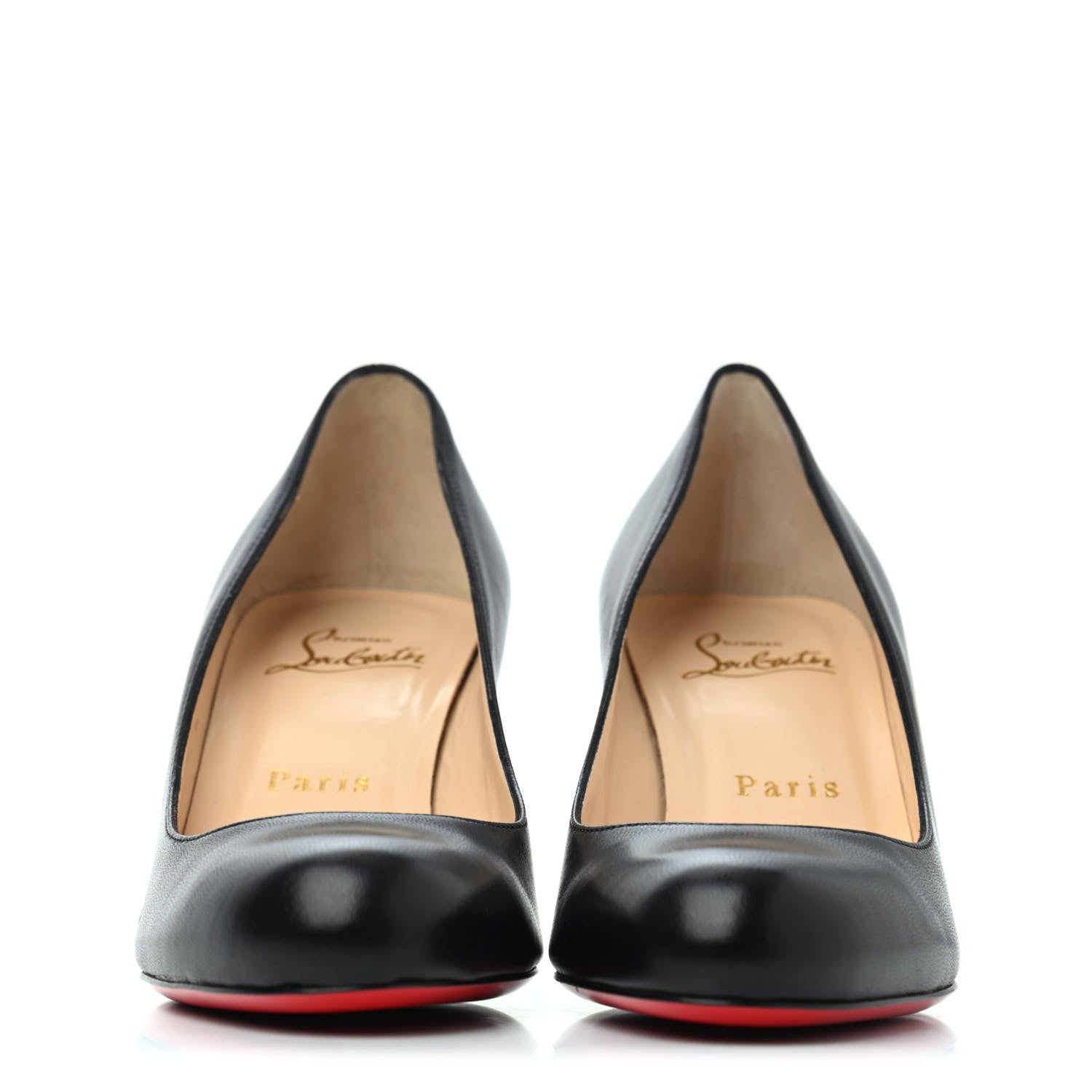Christian Louboutin Shiny Nappa Simple 70 Pumps 35 Black 2 of 4