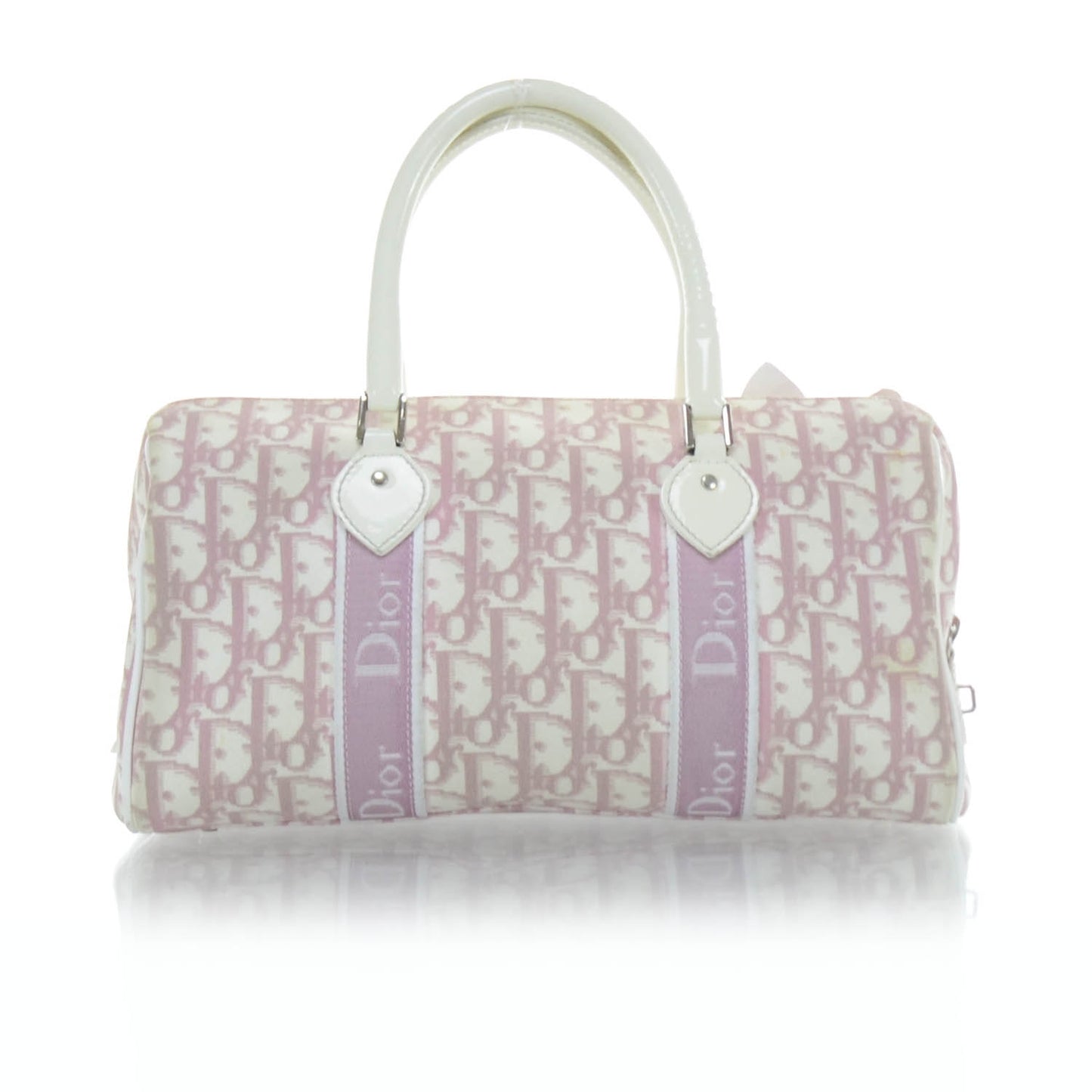 Monogram Girly Boston Pink