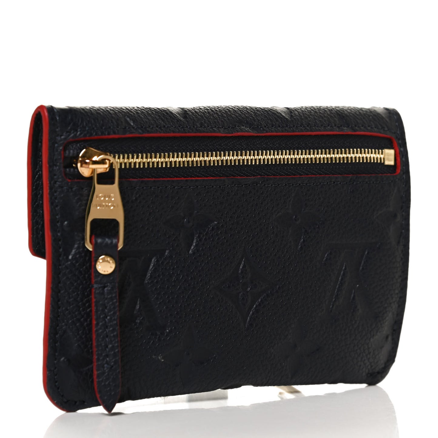 Empreinte Key Pouch Marine Rouge