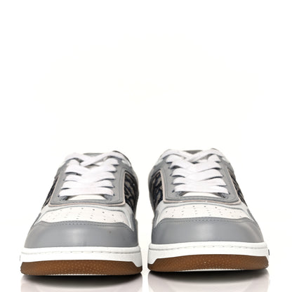 Christian Dior Smooth Calfskin Jacquard Oblique Mens B27 Low Top Sneakers 39 Beige Blue 2 of 10
