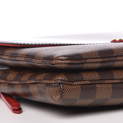 Louis Vuitton Damier Ebene Twice Cherry 10 of 13