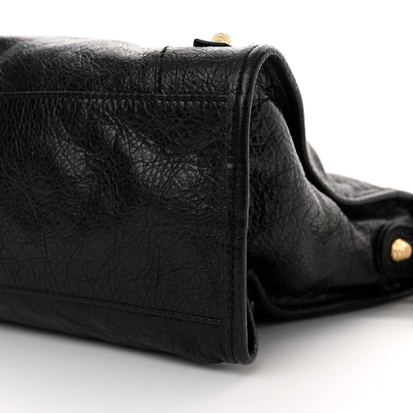 Agneau Giant 12 Gold Hardware City Black