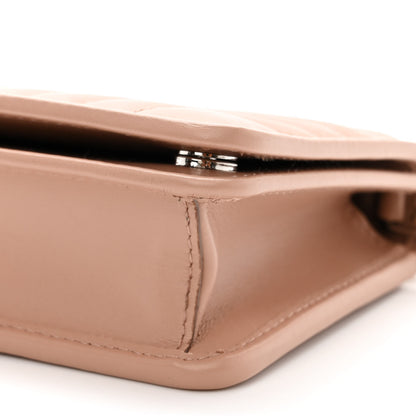 Prada Soft Calfskin Impunture Diagramme Chain Wallet Cipria 10 of 11