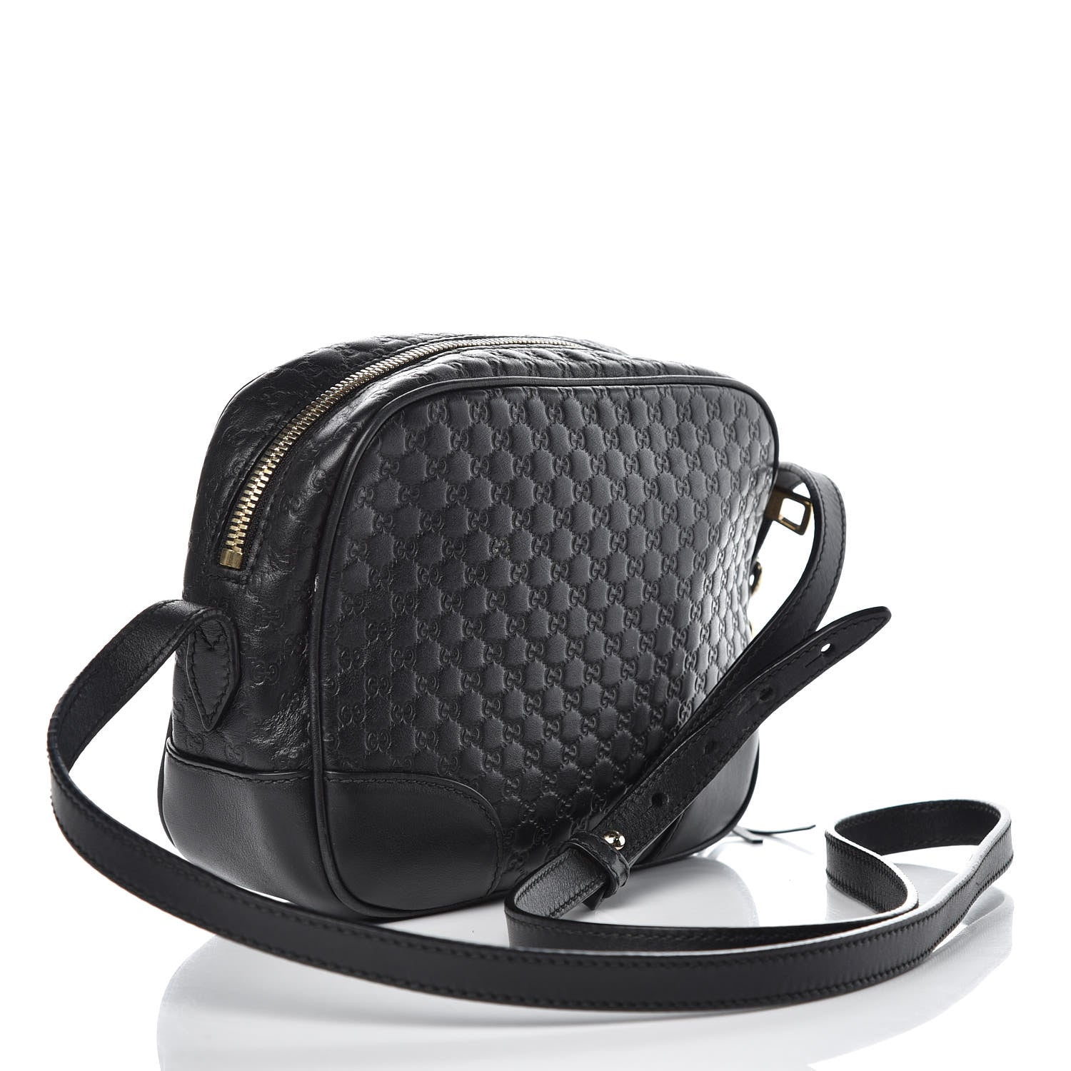 Gucci Microguccissima Mini Bree Messenger Bag Black 3 of 14