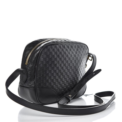 Gucci Microguccissima Mini Bree Messenger Bag Black 3 of 14
