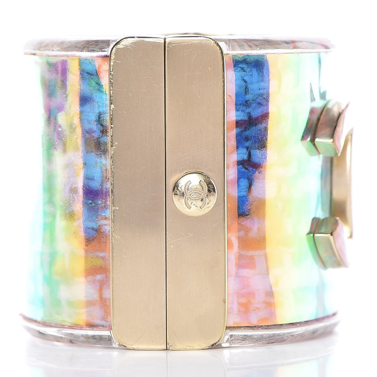 Resin Tweed CC Bangle Multicolor