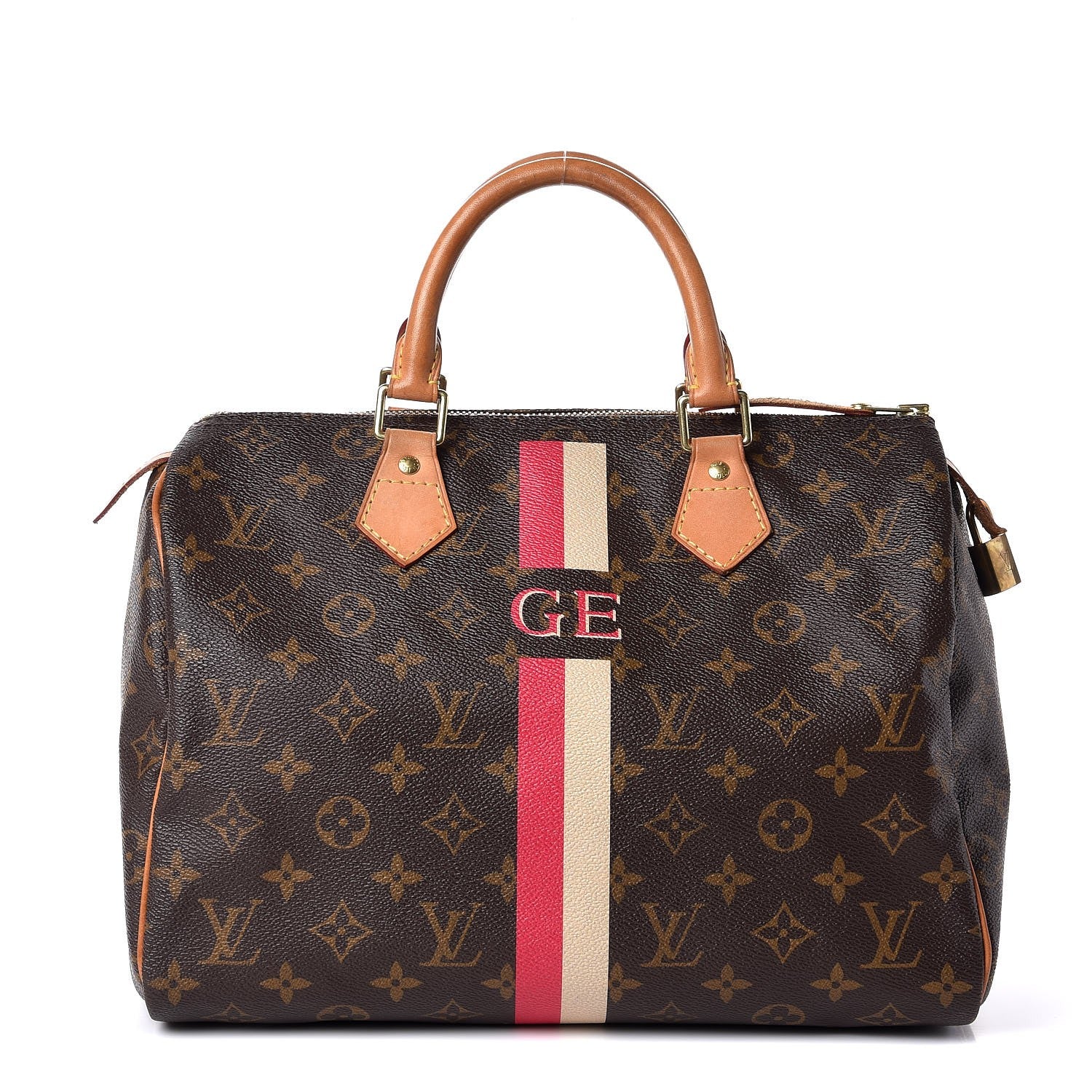 Louis Vuitton Monogram My LV Heritage Speedy 30 Fuchsia Ivory 1 of 11