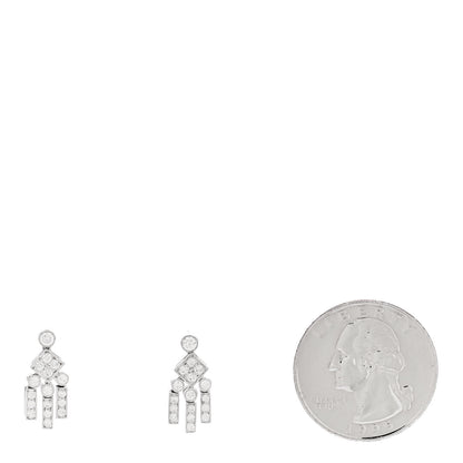 Tiffany Platinum Diamond Legacy Earrings 2 of 4