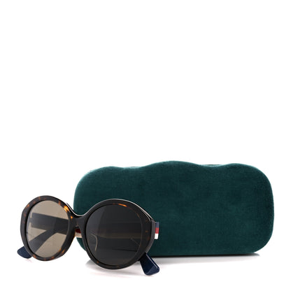 Gucci Round Web Sunglasses GG0279SA Havana 8 of 8