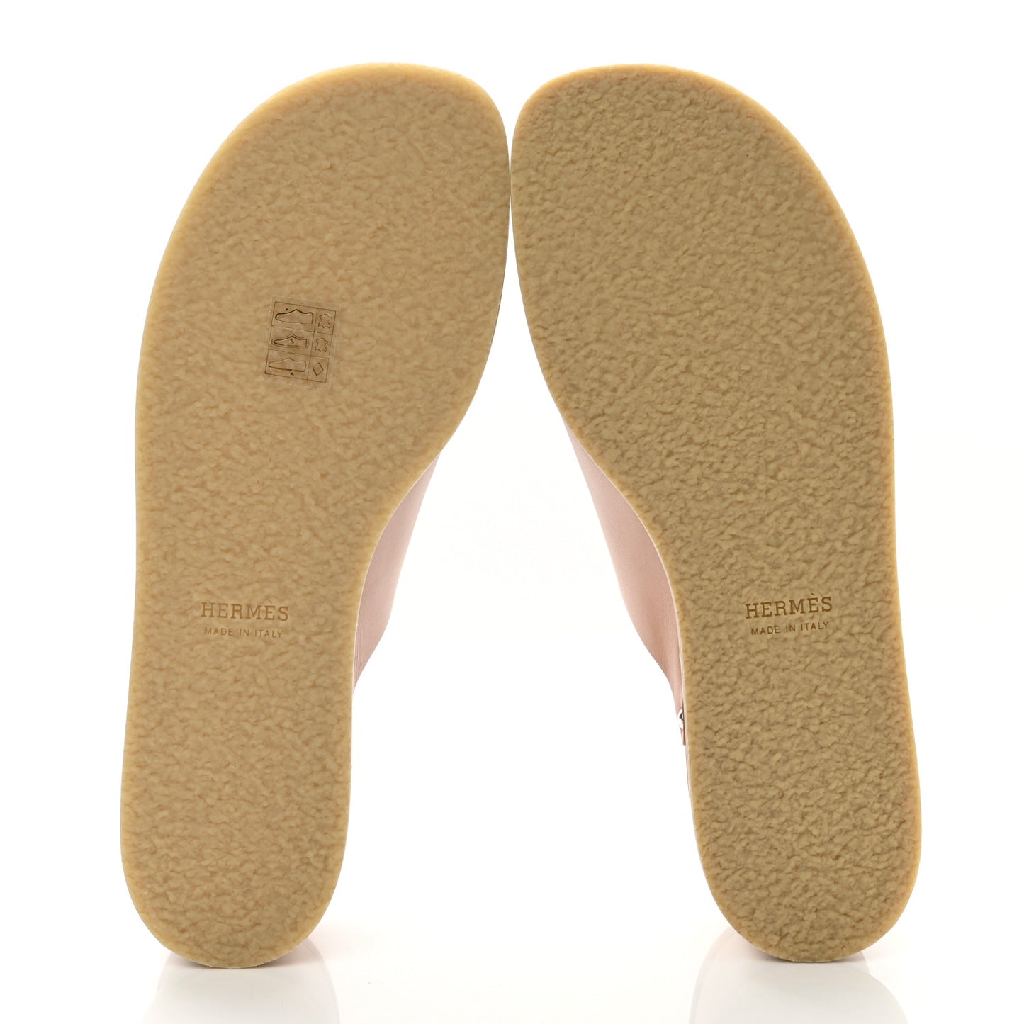 Calfskin Ellipse Sandals 40 Marron Glaise