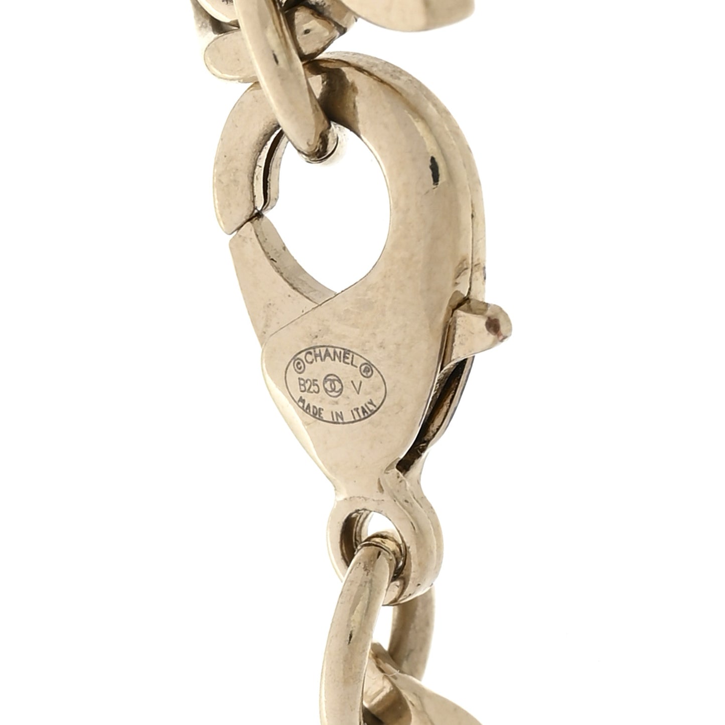 Crystal CC Chain Bracelet Gold Silver