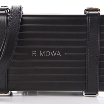 Christian Dior X RIMOWA Aluminum Personal Clutch On Strap Black 11 of 13