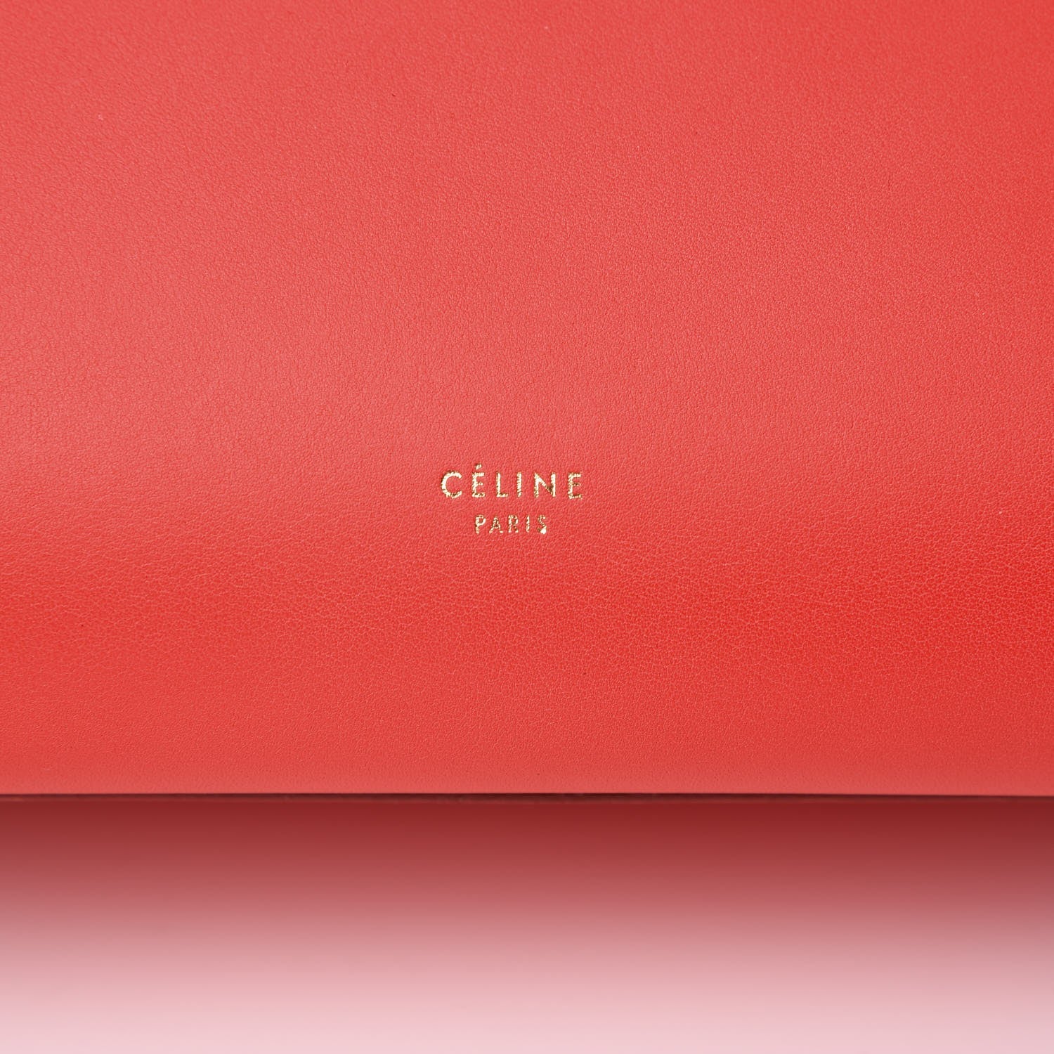 Celine Smooth Calfskin Mini Tie Knot Tote Alizarin 7 of 8