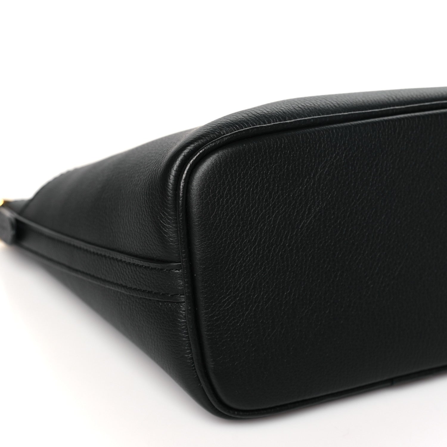 Louis Vuitton Calfskin Lock and Walk Bucket Black 9 of 11