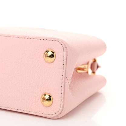 Louis Vuitton Taurillon Capucines BB Rose Jasmin 9 of 9