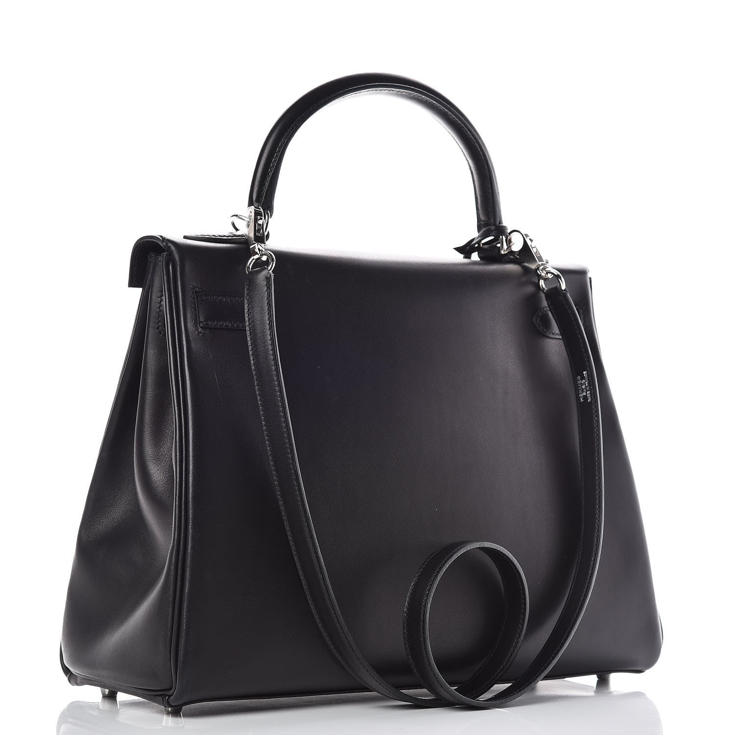 Hermes Evercalf Kelly Retourne 32 Black 4 of 42