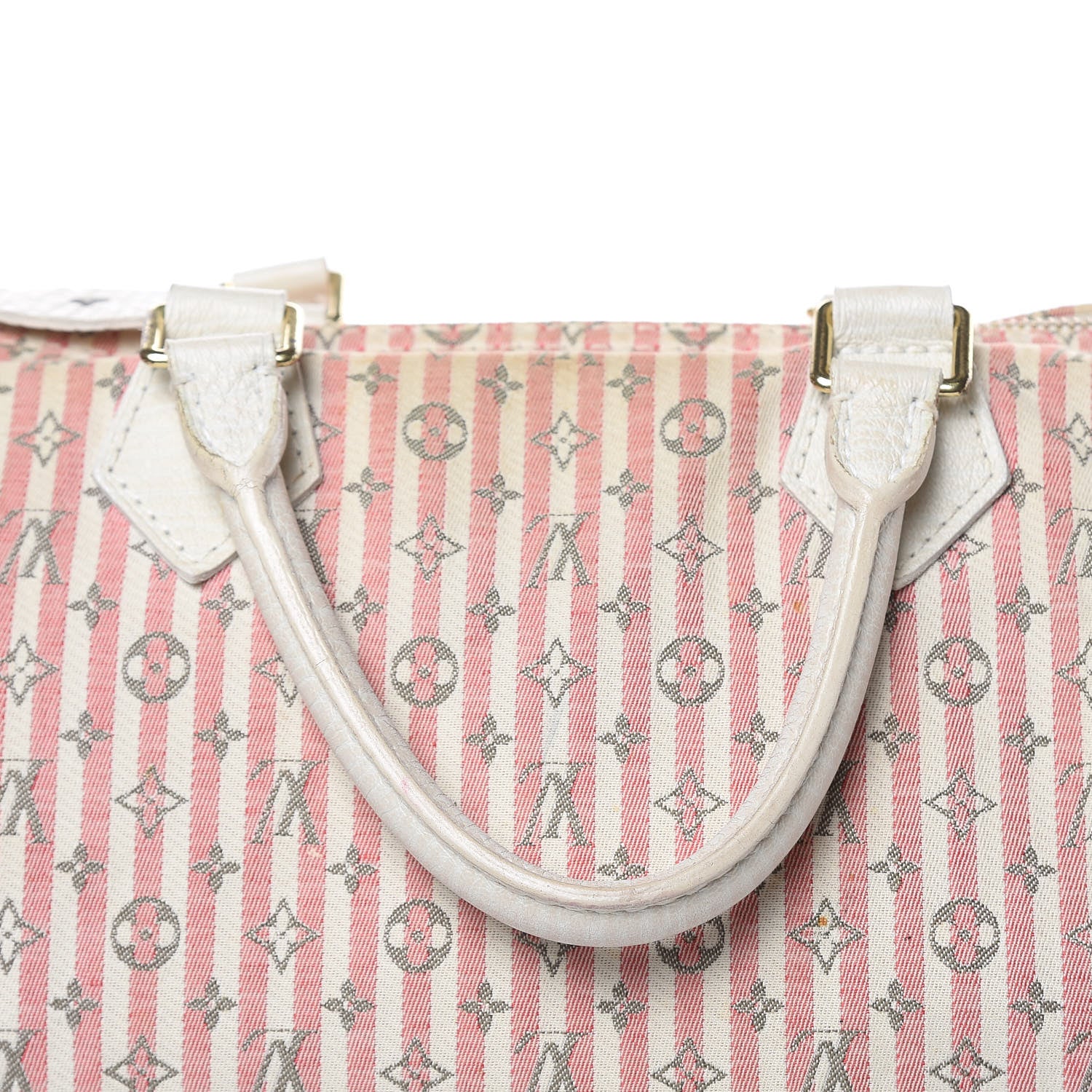 Louis Vuitton Mini Lin Croisette Speedy 30 Rouge 14 of 22