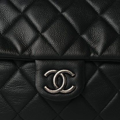 Chanel Caviar Quilted Coco Casual Flap Black 8 of 12
