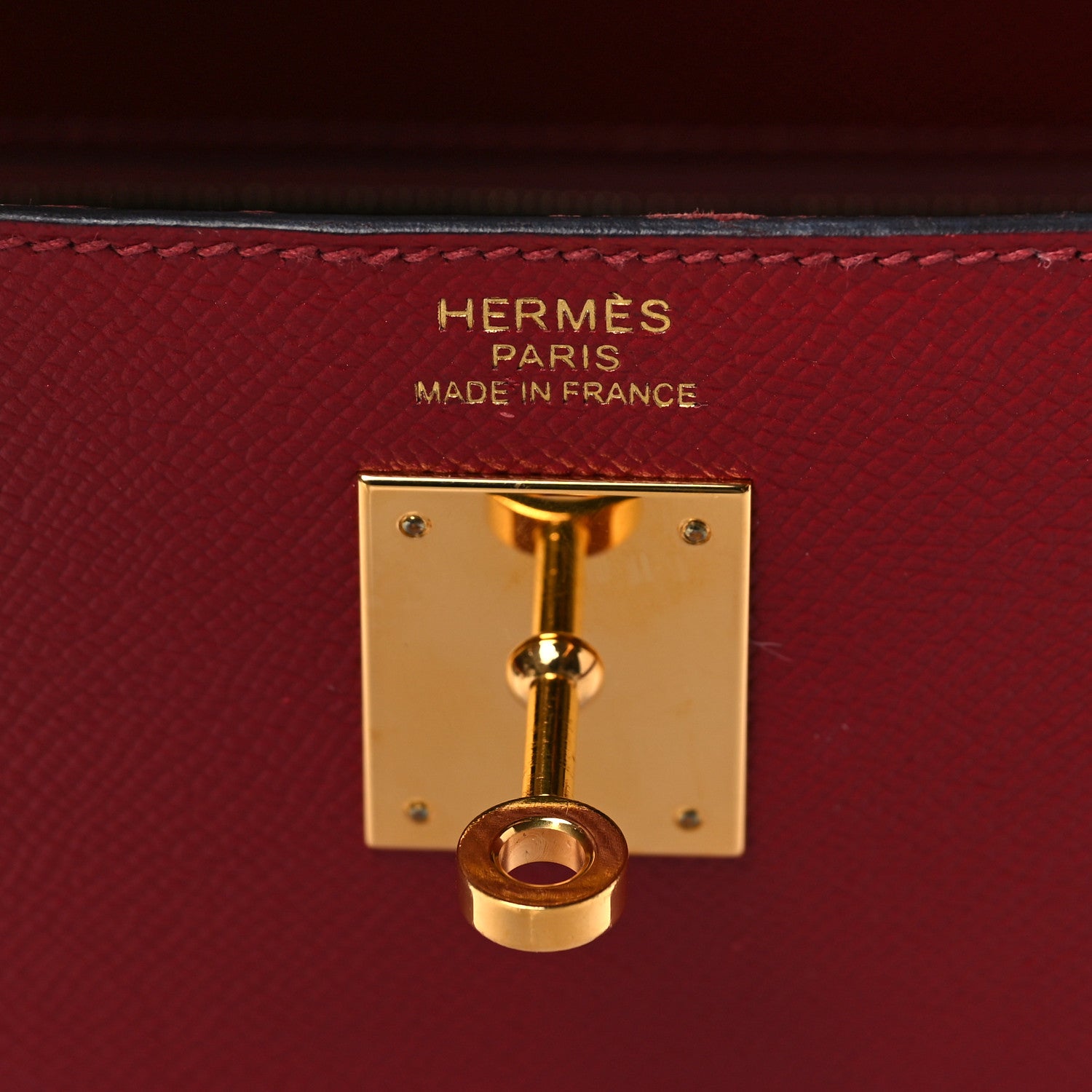 Hermes Epsom Kelly Sellier 35 Rouge Grenat 6 of 13