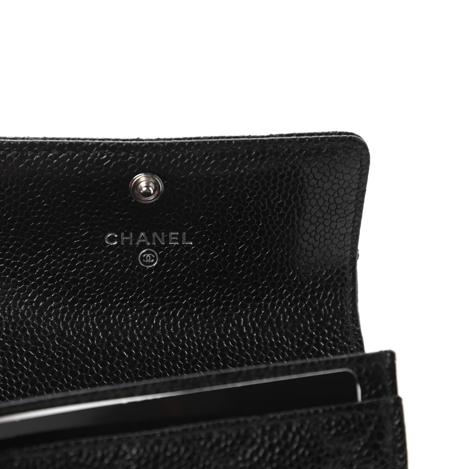 Chanel Caviar Quilted Incognito Flap Card Holder Black 9 of 12