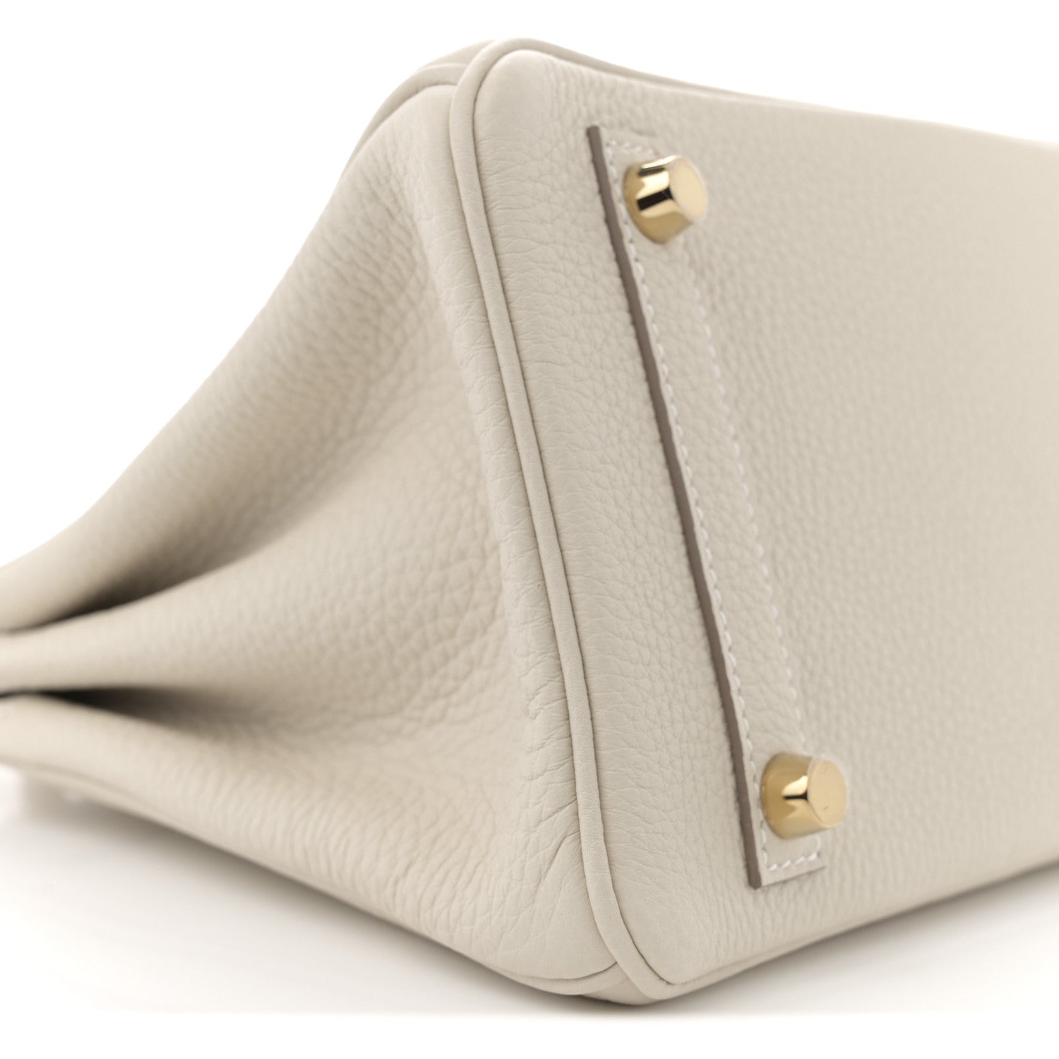 Hermes Togo Birkin 25 Craie 7 of 9