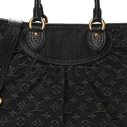 Louis Vuitton Denim Neo Cabby GM Black 8 of 10