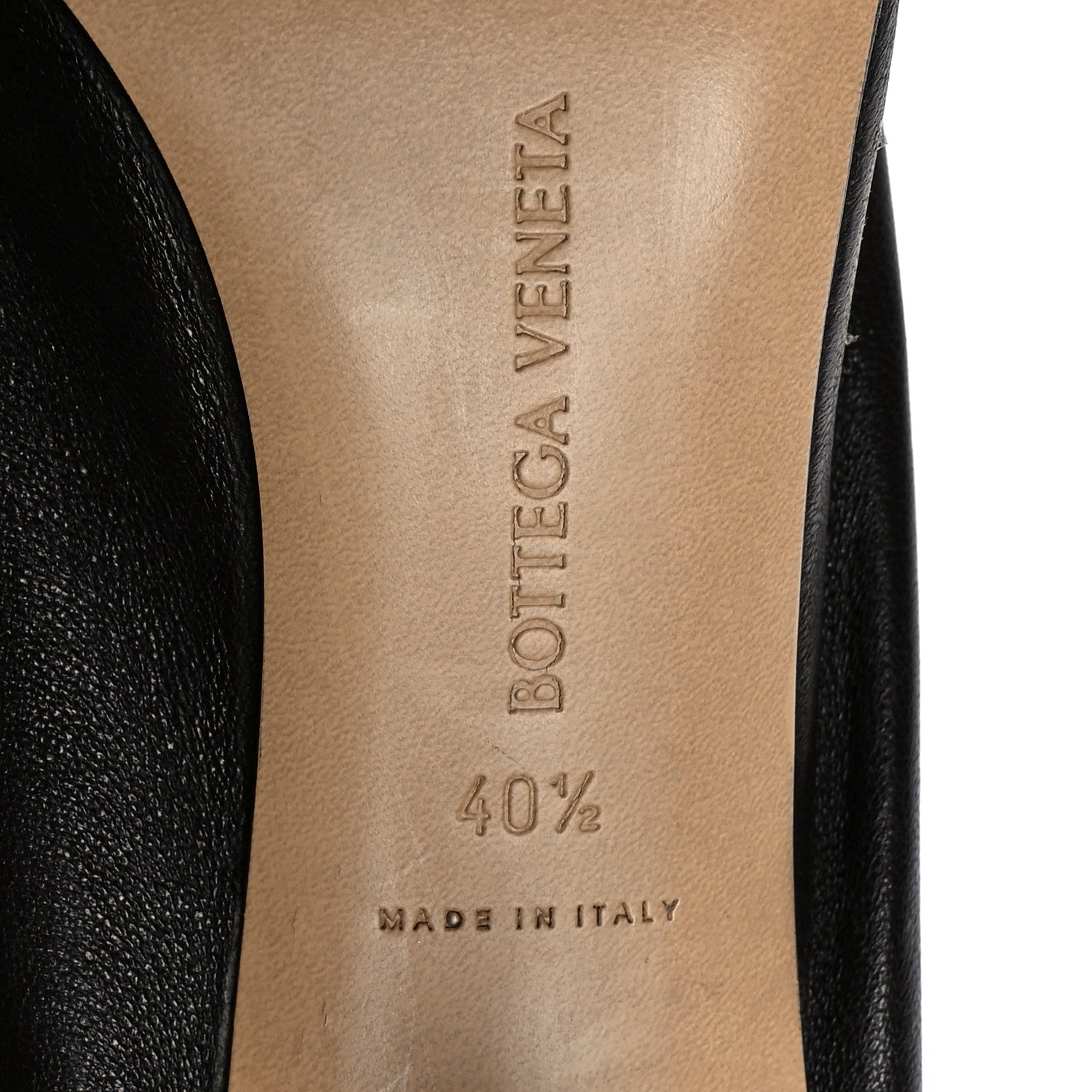 Bottega Veneta Nappa Square Toe Slip-On Mule Sandals 40.5 Fondante 7 of 7