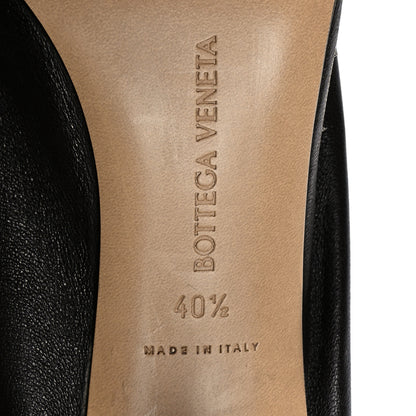 Bottega Veneta Nappa Square Toe Slip-On Mule Sandals 40.5 Fondante 7 of 7