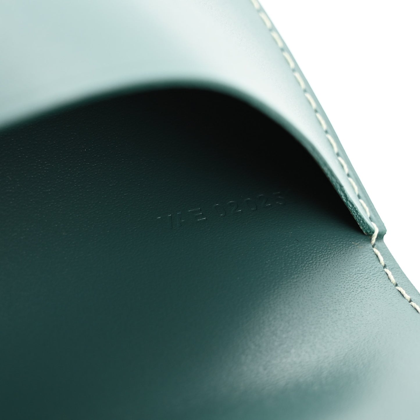 Goyardine Passport Wallet Green