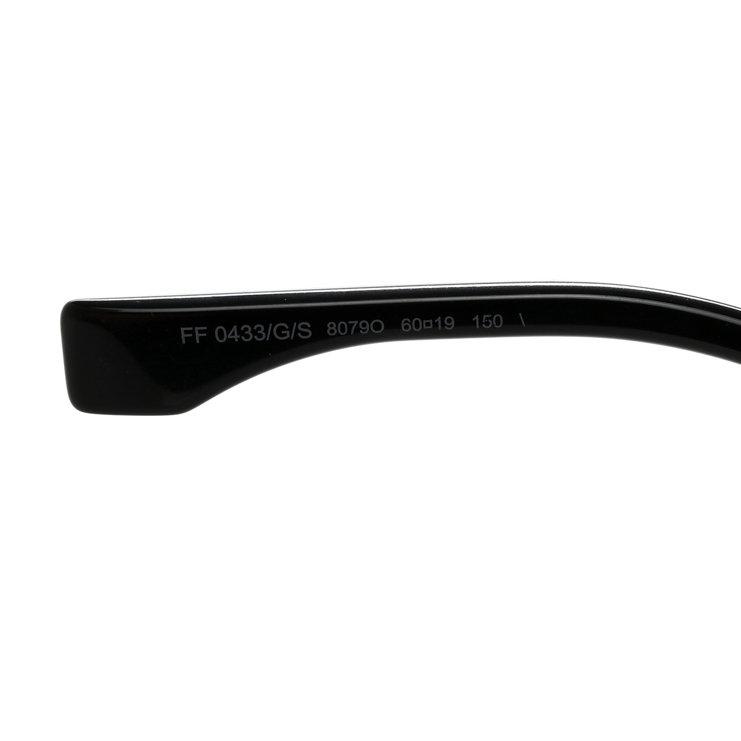 Acetate Cat Eye Sunglasses FF 0433/G/S Black