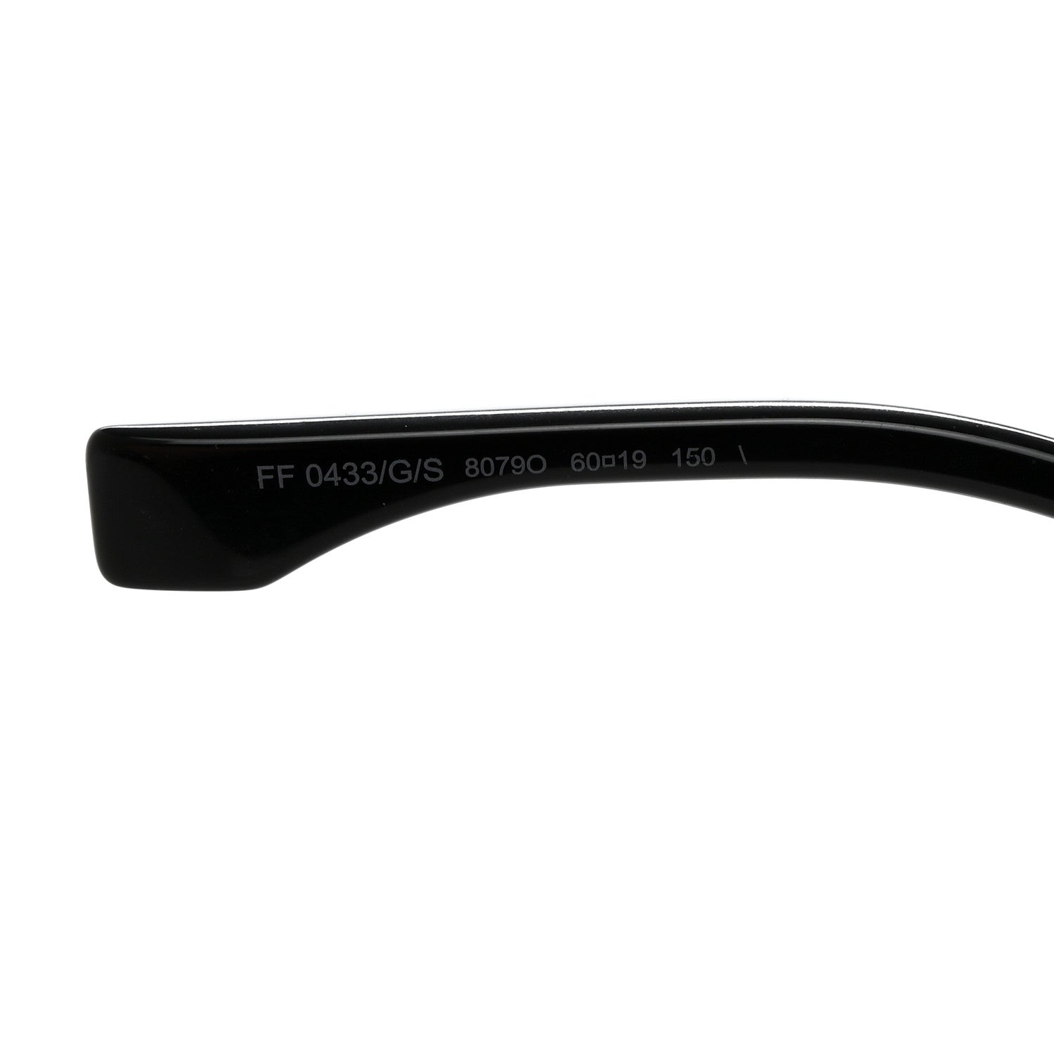 Fendi Acetate Cat Eye Sunglasses FF 0433/G/S Black 5 of 7