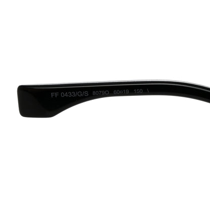 Fendi Acetate Cat Eye Sunglasses FF 0433/G/S Black 5 of 7