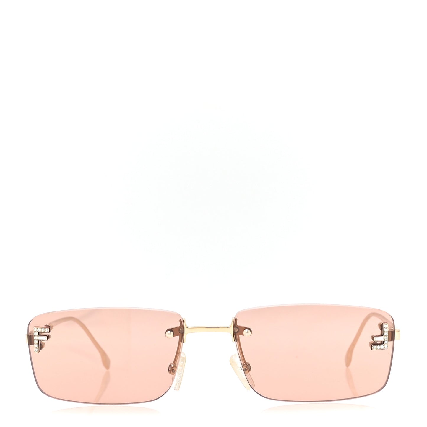 Metal Fendi First Sunglasses FE4172US  Gold Brown