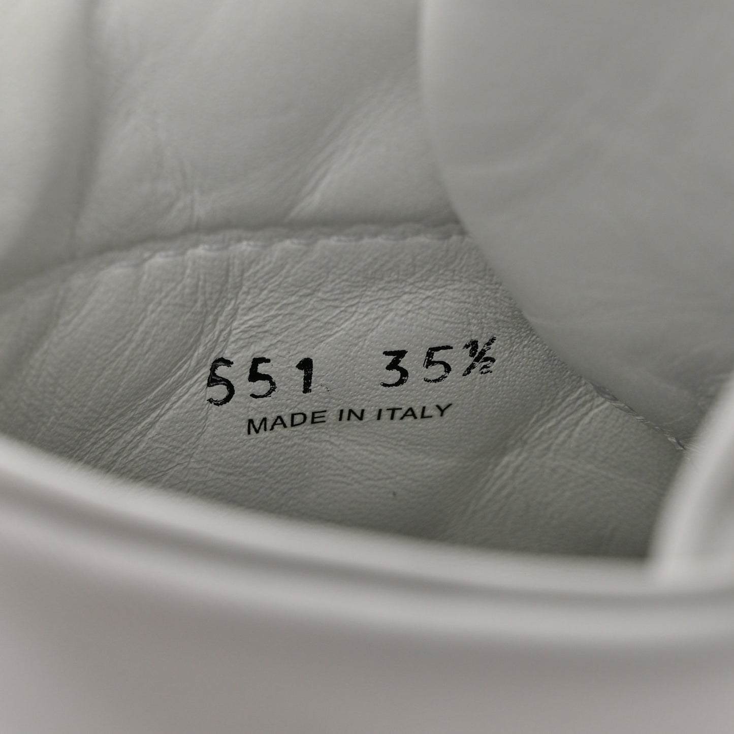 Re-Nylon Gabardine Metal Triangle Logo Wheel Pouch Pocket High Top Sneakers 35.5 White