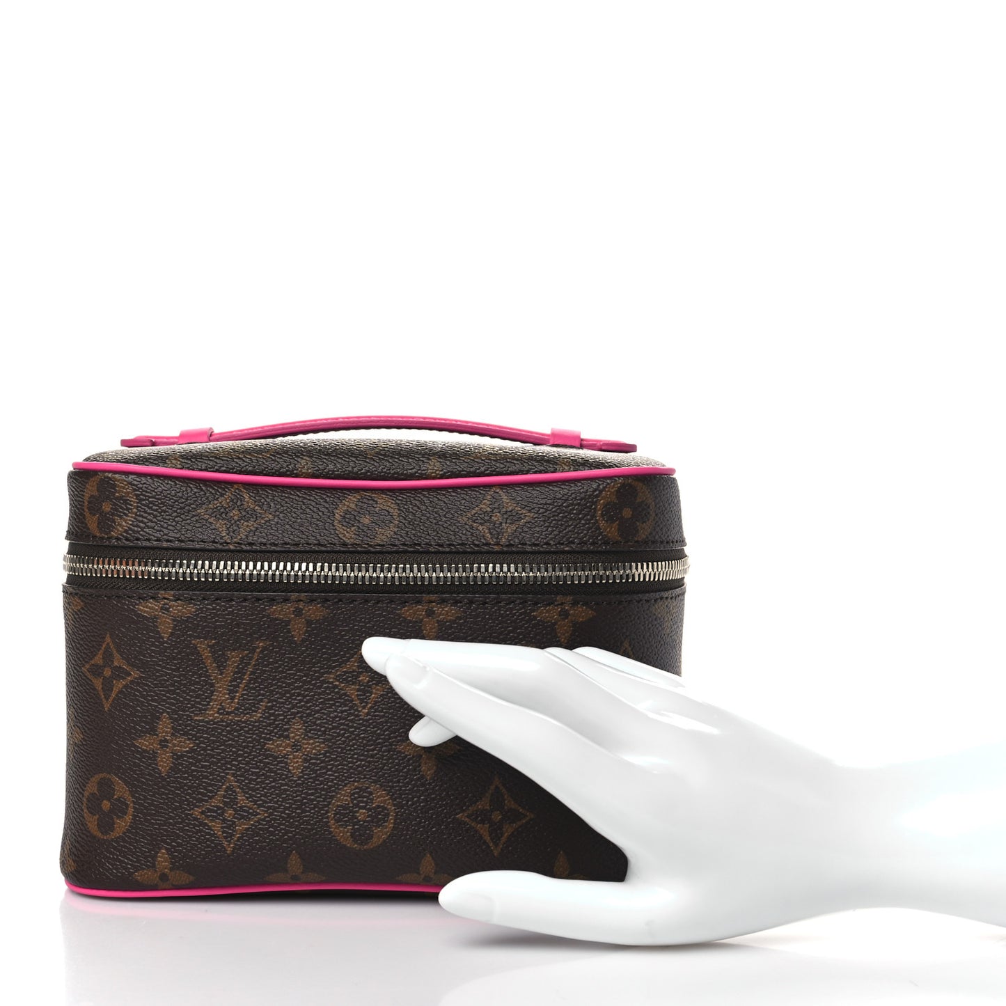 Monogram Macassar Nice Mini Fuchsia