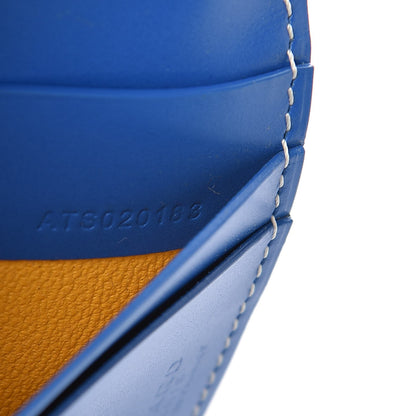 Goyard Goyardine Saint Marc Folding Card Case Sky Blue 7 of 8