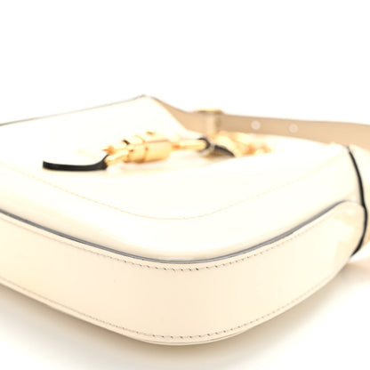 Gucci Patent Mini Jackie 1961 Crystal Hobo Mystic White 9 of 12
