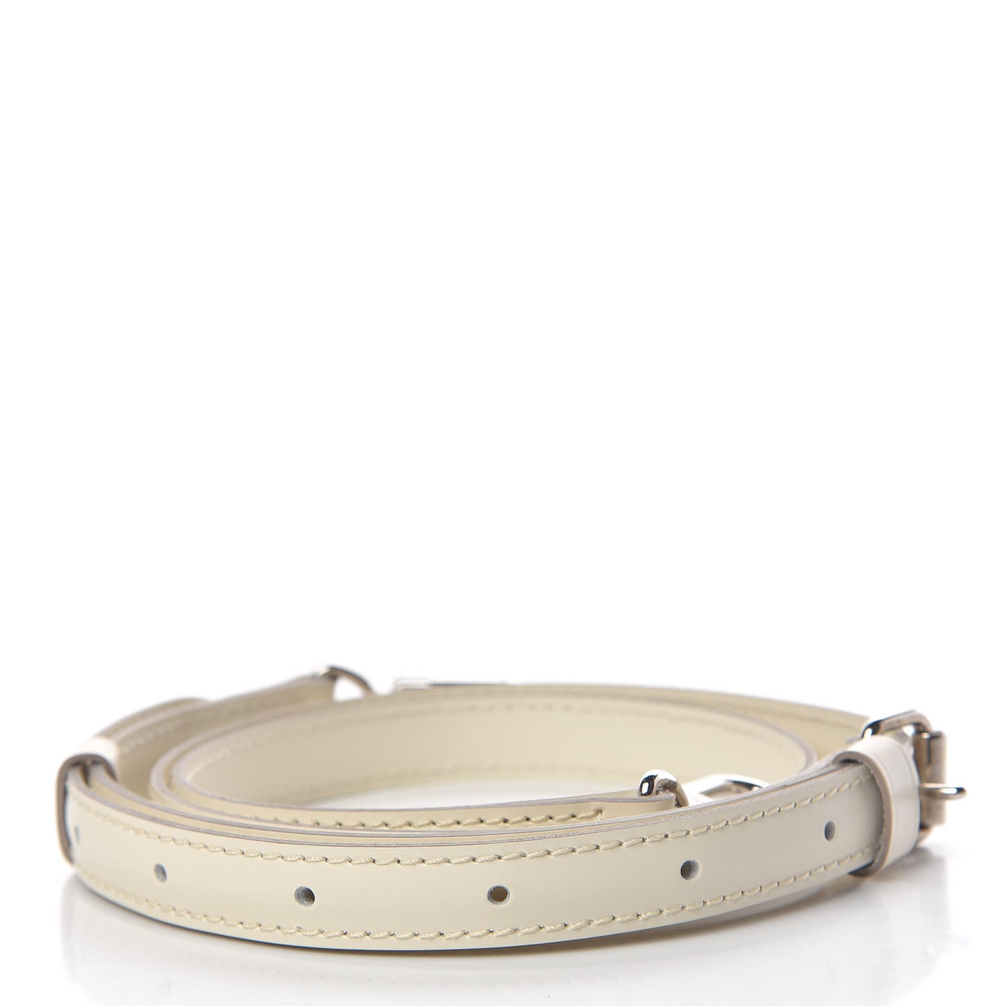 Calfskin 16mm Adjustable Shoulder Strap Ivory