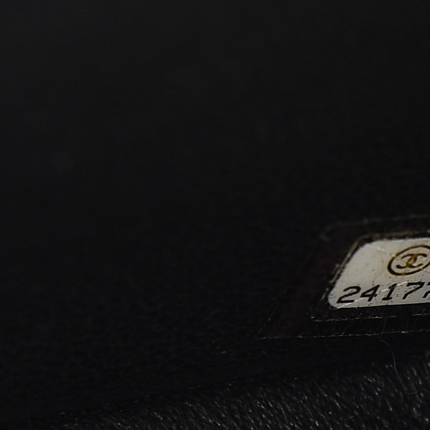 Lambskin Quilted Mini Square Flap Black